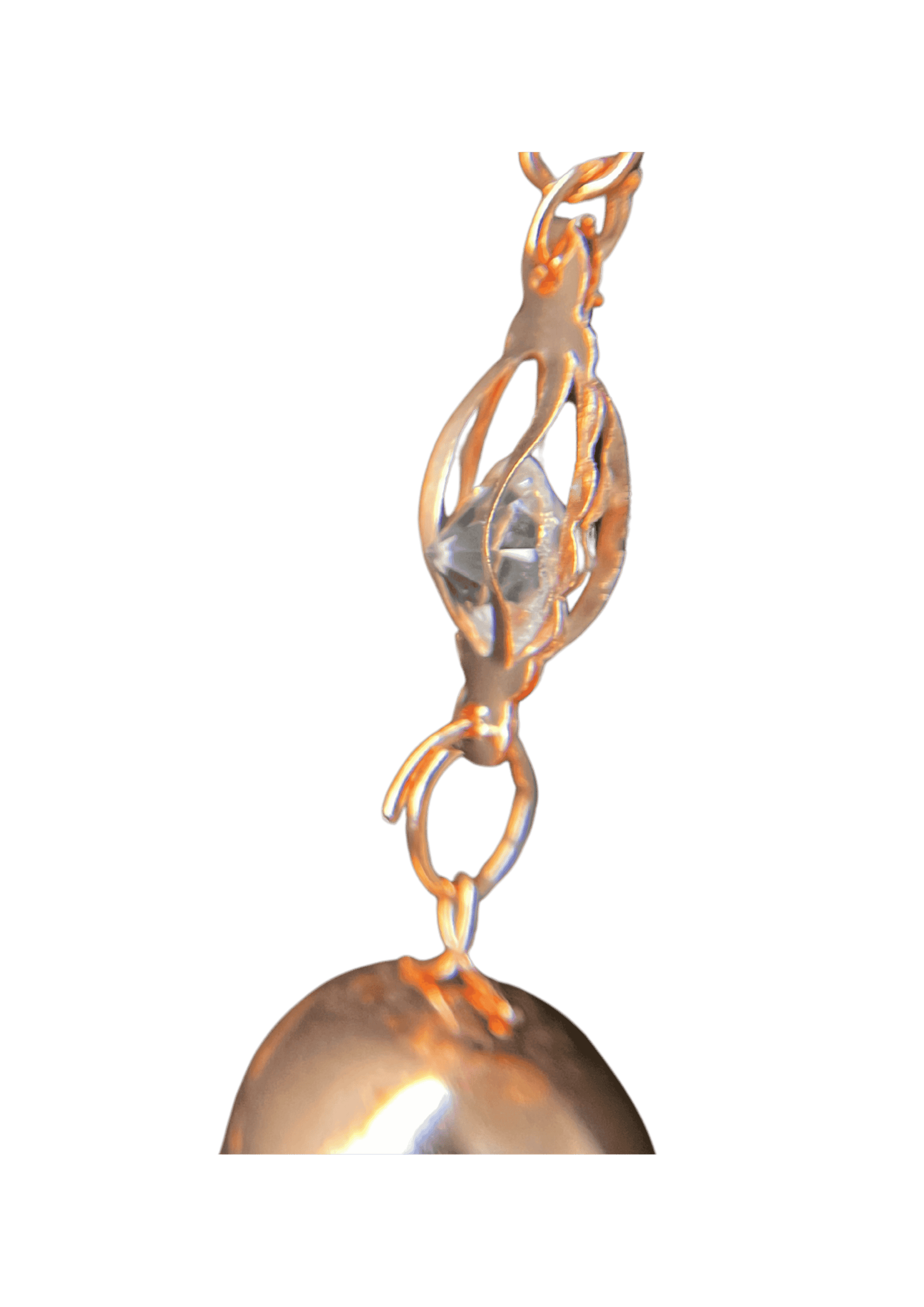 Pastel Stones & Hanging Charm Bracelet